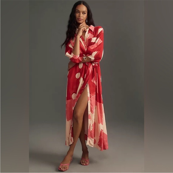 Anthropologie Dresses & Skirts - Anthropologie The Mona linen shirt dress by Maeve